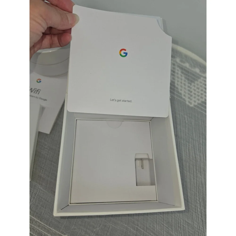 Google Wifi AC1200 Mesh Router White GA00157-US Model AC-1304 Single Point